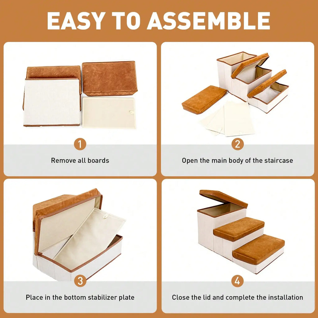 PawSteps Folding Stairs