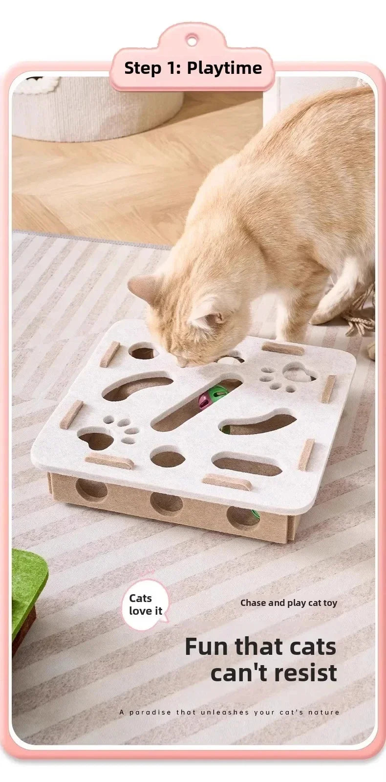 Purrsuit Puzzle Box