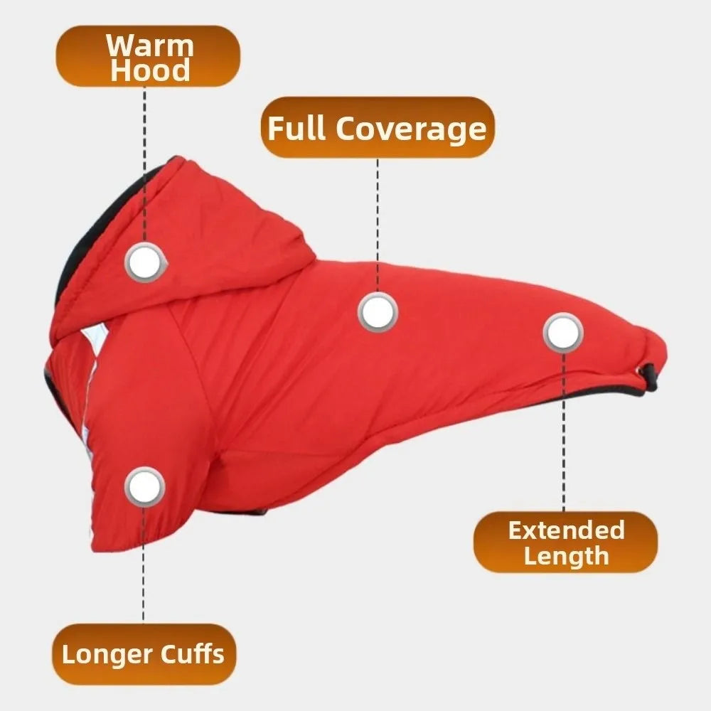 Toasty Tails Hooded Jacket