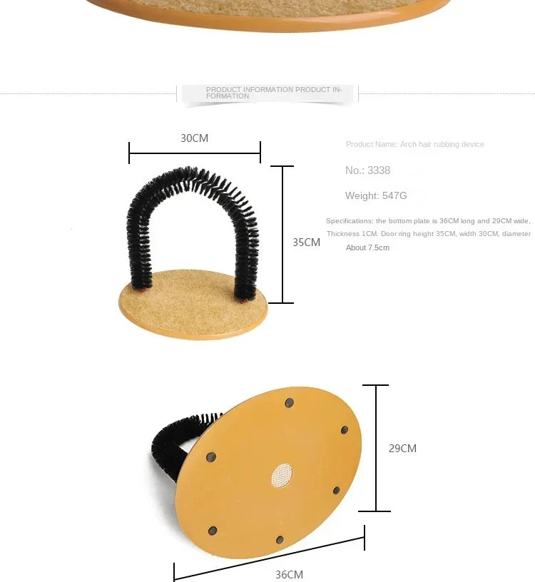 Cat Arch Back Scratcher