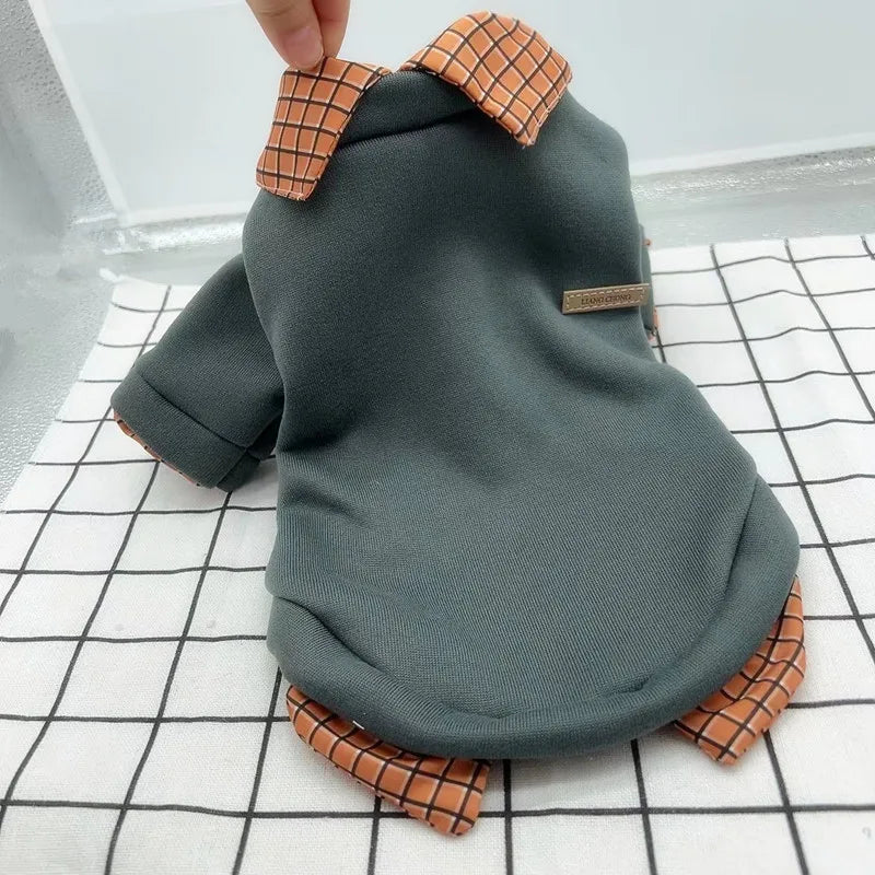 Cozy Collar Pet Hoodie