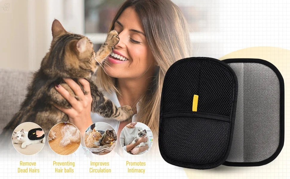 Fur-Free Grooming Gloves