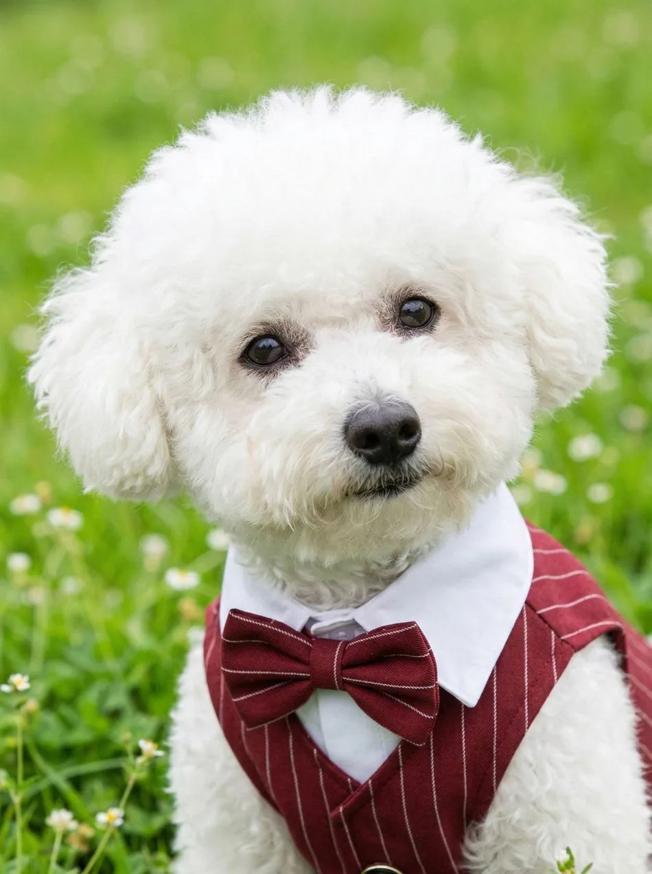 Dapper Paws Dress Shirt & Vest