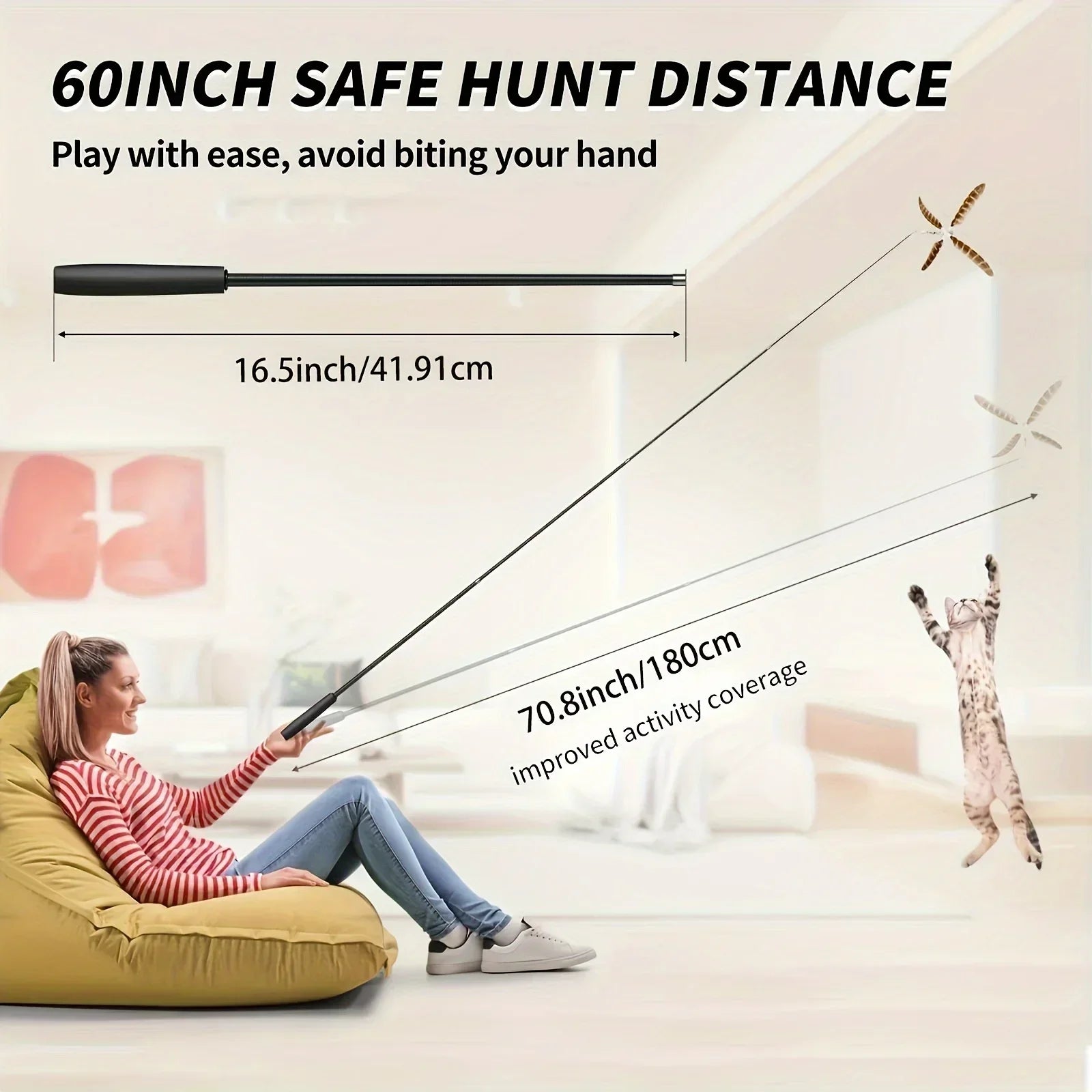 Whisker Wand Cat Teaser
