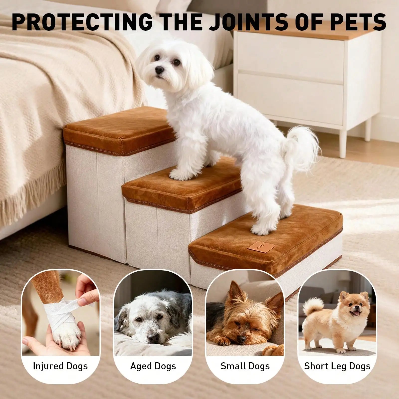 PawSteps Folding Stairs