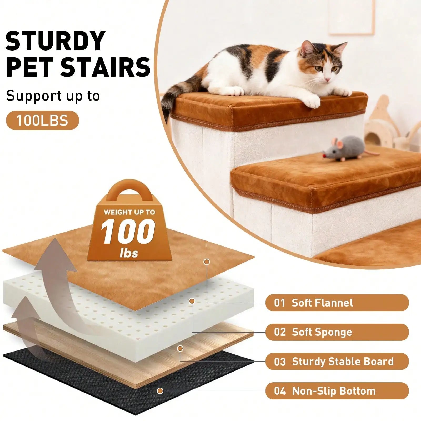 PawSteps Folding Stairs