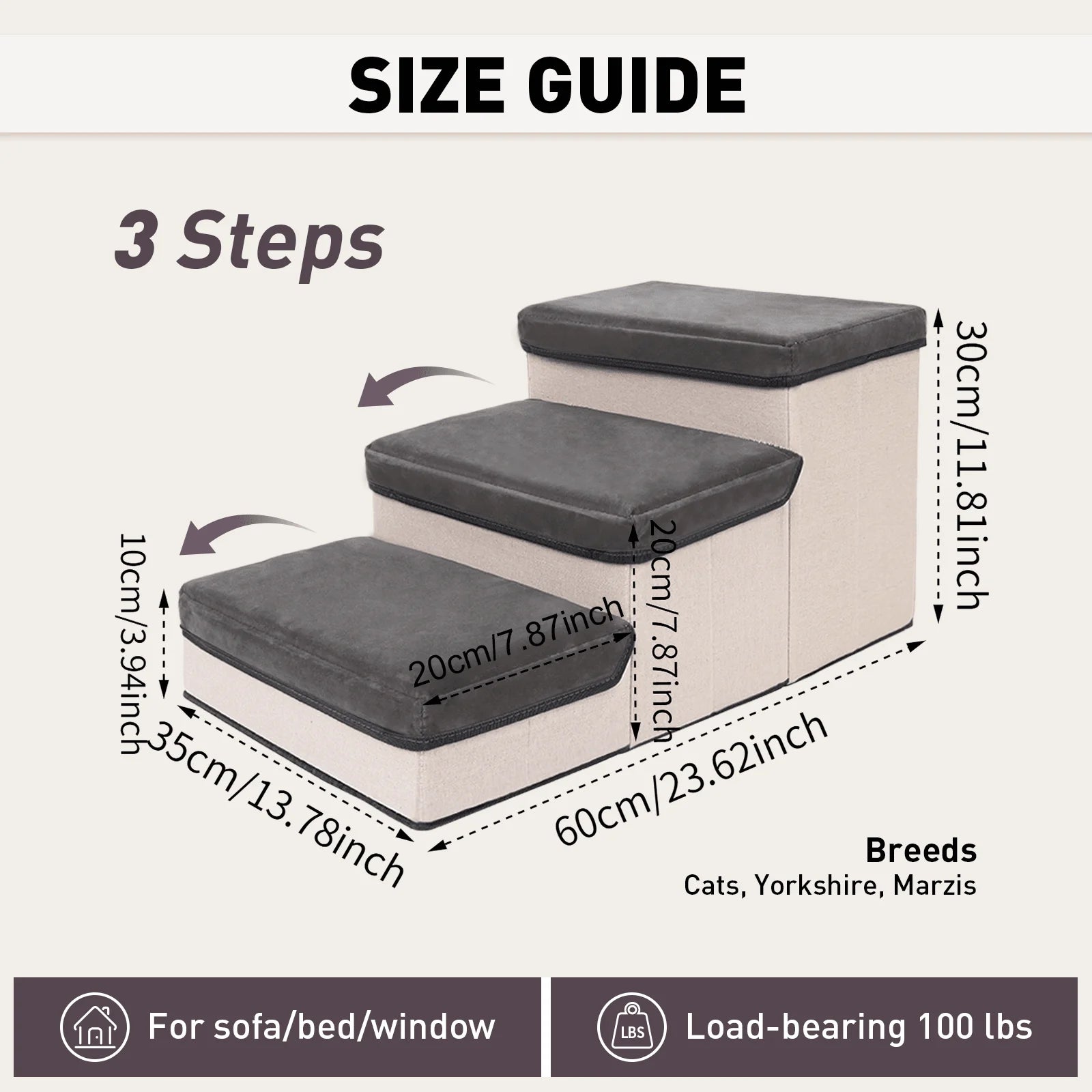 PawSteps Folding Stairs