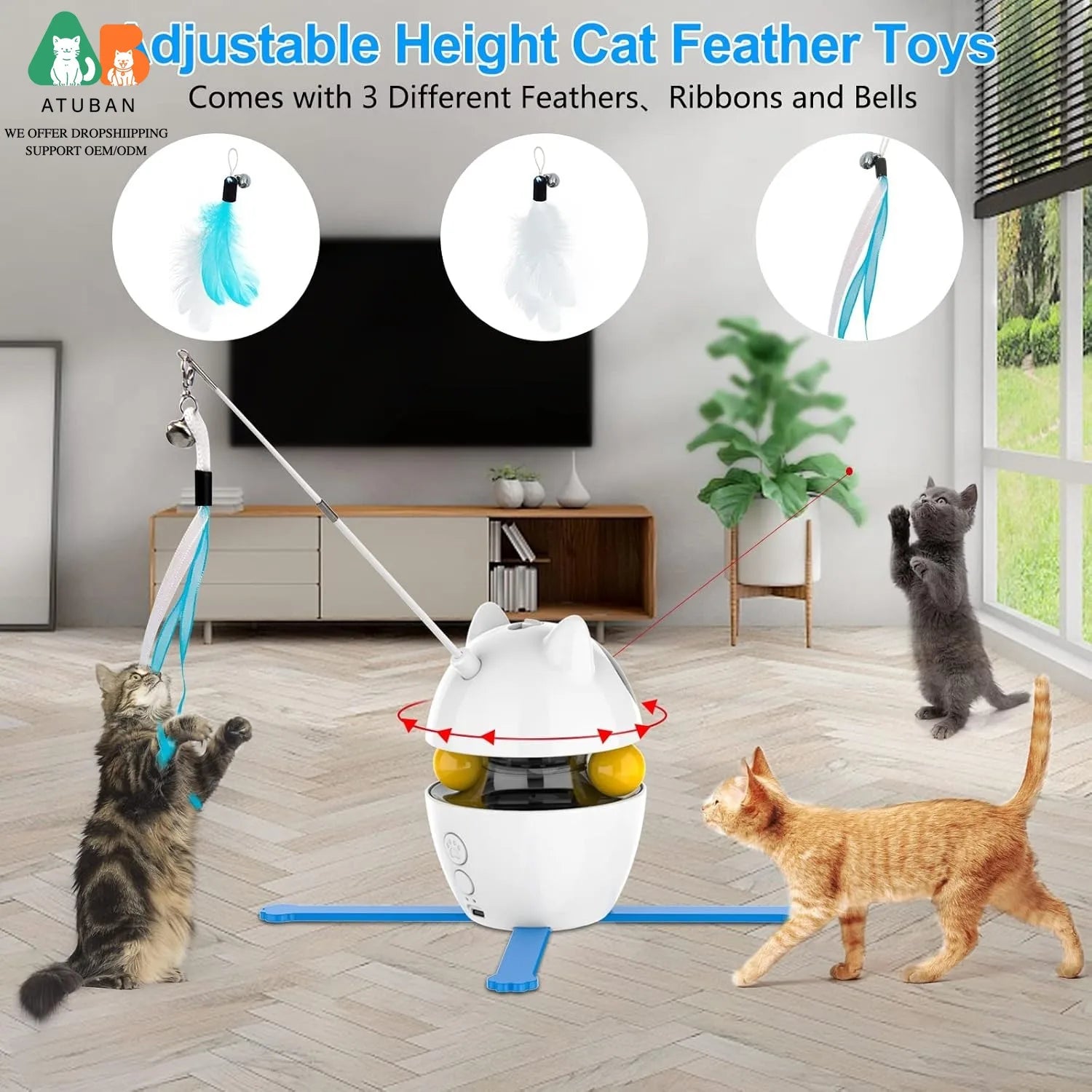 Pounce Party 3-in-1 Toy
