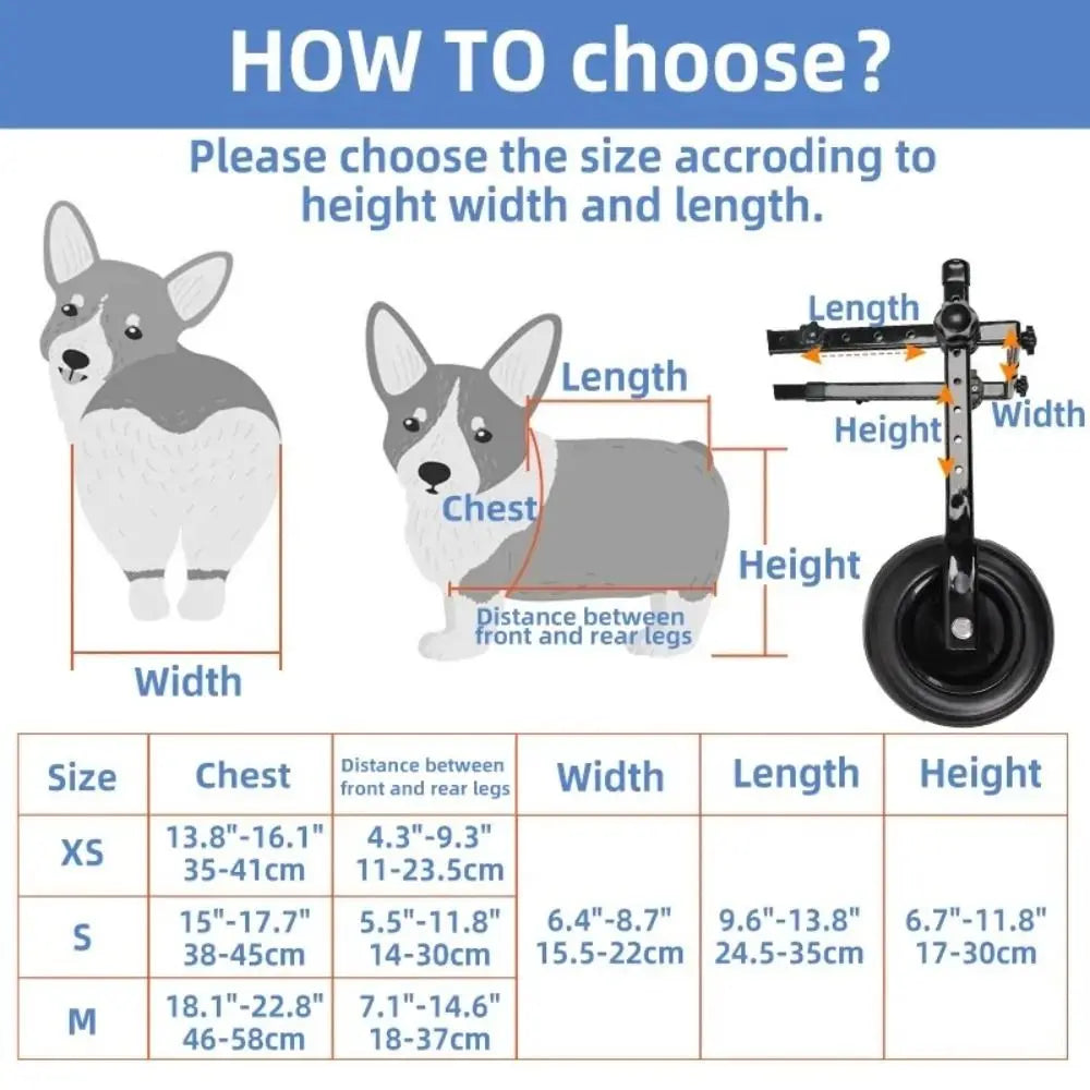 PawStride Recovery Wheels